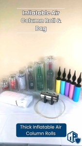 THICK Inflatable Air Column Roll & Bag | Cushion Bubble Wrap | Shockproof Wine Glass Bottle Can Packaging | Fragile Protector