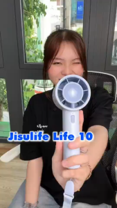 Quạt Cầm Tay Cao Cấp JISULIFE Life10 và 10S 4000/5000mAh | 5 cấp độ gió | Sử dụng đến 28h | Bảo Hành Chính Hãng 12 Tháng