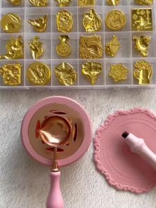 1PC Vintage Heterotypic Dấu Sáp Tem Kim Loại Đầu Dấu Cho Bao Thư Thiệp Thiệp Mời Đám Cưới Tặng Bao Bì Scrapbooking