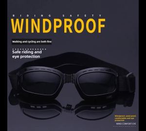 New Foldable Vintage Motorcycle Glasses Polarized Day Night Cycling Sunglasses Goggles Windproof Dustproof UV Protection Glasse