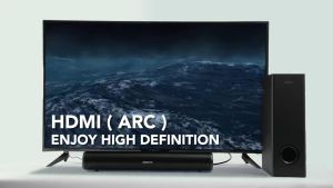 SonicGear Bluetooth TV Speaker StudioBar 600HD | HDMI ARC | 120 Watts | SoundBar