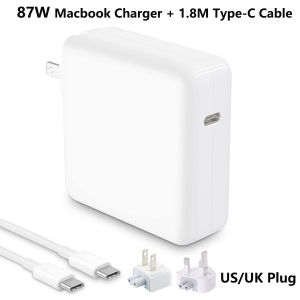 365 เครื่องชาร์จ MacBook Pro 87W USB C สำหรับ MacBook Air 2018/15/16-19 ซึ่งเป็นเครื่องชาร์จที่ช่วยในการเปลี่ยนแปลงพารามิเตอร์และเสริมความงาม รวมถึงสายชาร์จ 5.9 ฟุต/ 1.8 เมตร
