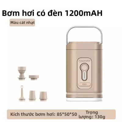 Bơm Hơi Đa Năng Di Động Cho Đệm Bơm Hơi Và Lều