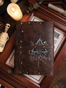 Authentic Harry Potter Magician Notebook DIY Graffiti Wizard Journal Book Deathly Hallows Soft Copy Diary
