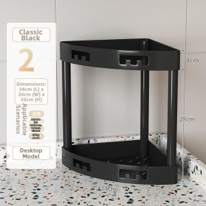 Triangle Multi-layer Storage Rack for Corners