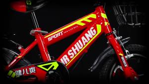 Bike With Training Children Bicycle Kids Bicycle Balance Bike Kids Bicycle For Kids Folding 3-4-5-6-7-8 Years Old Male 12/14/16/18 Inch