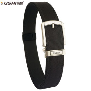 TUSHI New Hard Military Belt for Men and Women Tight Nylon Tactical Outdoor Belt Metal Automatic Buckle IPSC Belt Casual Girdle