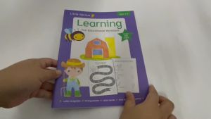Little Genius Learning Fun Educational Workbook For Kids to Learn The Letters Sound & Spelling