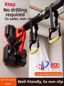 XTEP | Indoor Drill Free Pull Up Bar for Doorway