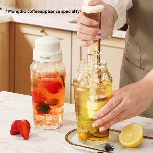 MONGDIO | Glass Shaker Set Cocktail Shaker Hand-Pounded Lemon Tea Tool