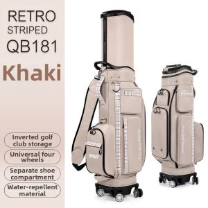 PGM GOLF | Airlines Travel Approved Hard Shell Extendable Wheeled Golf Bag