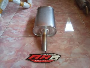 tabung standar knalpot mobil sedan universal bagian belakang