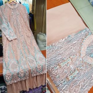 GAMIS PAYET MEWAH BAHAN BROKAT CORNELLI GLITER MIX CERUTY-GAMIS WANITA MEWAH COCOK BUAT PESTA KONDANGAN