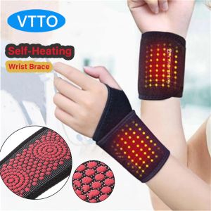 VTTO 1PCS Tourmaline Self-Heating Wrist Brace Arthritis Pain Relief Magnetic Therapy Sport Protection Brace Belt HealthCare