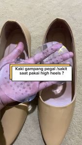 High Heels Silicone ( bantalan kaki sepatu insole gel shoes pad