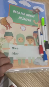 worksheet anak belajar huruf hijaiyah 40 halaman free spidol warna
