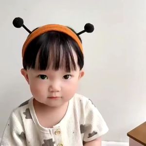 Băng đô Turban tai ong che thóp phong cách Hàn Quốc cute cho bé trai bé gái mesocshop
