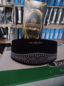 songkok peci Batik emas/ perak Amanu!