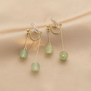 Elegant Long Fashionable Minimalist Ear Cuff No Piercing Required Design Sensation Mosquito Coil Tray Ear Clip for Women