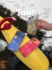 Tagi. Fireworks Shining Magnetic Phone Case / Phone Holder iPhone 15 16 17 Pro/ Promax