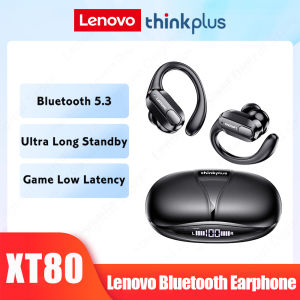 erazer | XT80 Wireless Bluetooth Earphones AI Translator Earbuds With Mic Control Noise Reduction Earhooks Waterproof Headset