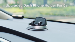 Oatsbasf Car Center Console Auto-Clamp Folding Screen Phone Holder Universal 360° Rotation Tablet Stand