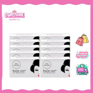 Kojie San PAKET ISI 10 Skin Lightening Soap 65gr (Kojic Acid Soap)