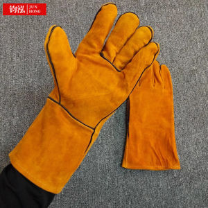Heat Resistant Leather Welding Gloves