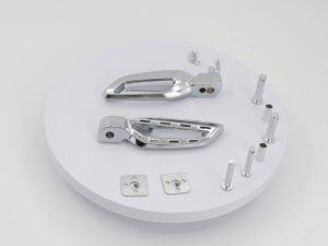Honda Stylo Chrome Foot Steps Universal Footrest for All Motorcycle