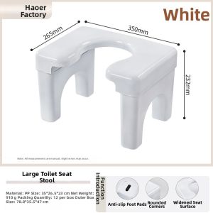 Squat Toilet to Seat Converter Accessory