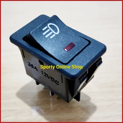 Saklar Lampu Fog Lamp Swicth Lampu DC 35A 12V