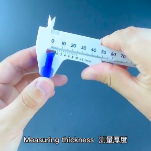 PENGIRIMAN CEPAT GRATIS ONGKIR 🎵 - Jangka Sorong Plastik / Sigmat Alat Ukur Caliper Gauge Micrometer