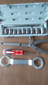 Paket Bengkel: Kunci Shock Set New Deland & Kunci Sok 10Pcs