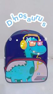Tas Ransel Anak Lampu LED Sekolah Paud / TK Karakter Bag Backpack Mini Kids DINOSAURUS / Tas Anak-anak Lucu \\\\ Tas Ransel Anak Murah / Ransel Anak Laki-laki LAMPU LED MENYALA Karakter Dino T-REX kartun Terbaru