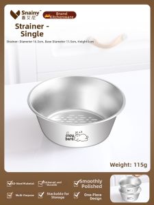 Snainy | Mini Stainless Steel Fruit Washing Drainer