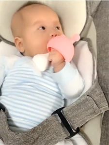 🍄 ยางกัดหัวเห็ด🍄 ยางกัดเด็ก ยางกัดหัวเห็ด ยางกัดซิลิโคนนิ่มลายเห็ด ยางกัดซิลิโคนสำหรับเด็ก