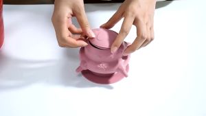 Puppy Feeder Pet Milk Bowl 5 Teats Multiple Puppies Dog Kitten Nursing Feeder Kitten Nursing Newborn Pet Feeder