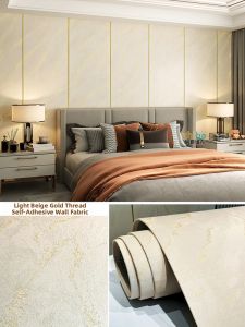 ZHIBA | Self-adhesive Luxurious TV Background Wallpaper