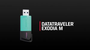 Kingston DataTraveler Exodia M USB 3.2 Flash Drive (32GB / 64GB / 128GB / 256GB)