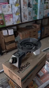Progas Type P-11A Kompor Gas Cor Komersial 1 Tungku Mawar 30 cm bisa pilih paket selang