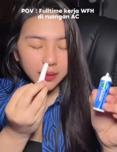 VICKS Inhaler With Keychain 0.5ml - Melegakan Hidung Tersumbat