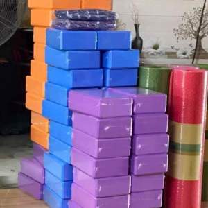 Gạch tập yoga block tập yoga 330gam: Chất liệu DNA cứng chống móp có vát mép cầm nắm dễ dàng kích thước 23x16x8cm chịu lực tốt free ship gạch yoga chuyên dụng tập yoga hỗ trợ các đông tác thăng bằng trong tập luyên yoga