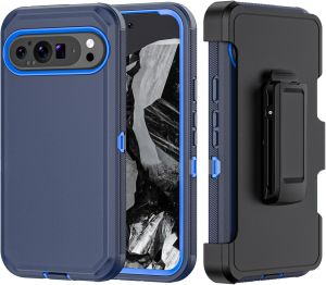 Military Grade OTT Protection Case For Google Pixel 10 9 8 Pro XL Hard Shockproof Raised Camera Bezel Cover with Rotate Clip
