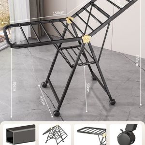 Foldable Indoor and Outdoor Clothes Rack