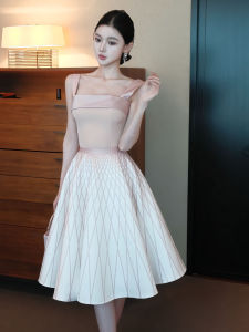 SHANGSHA | Gentle Pink Dress Set