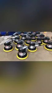 Máy chà nhám hơi tròn prima 5 inch  cốt thép chính hãng Đài Loan