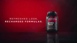 [Expiry Apr 2027] Muscletech Nitro Tech Ripped Chocolate Fudge Brownie 4lbs (1.81kg)