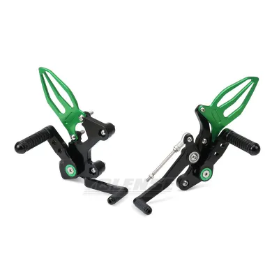 Motorcycle Adjustable Rearset Footpegs For Kawasaki Ninja 500 Modified Rear Moving Raised Foot Pegs Foot Rest Pedal Accessories