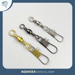 AQUASEA - Konektor Pancing Connector Kili-kili Pancing Rolling Swivel Bahan Snless Steel Fishing Gear ZXZH