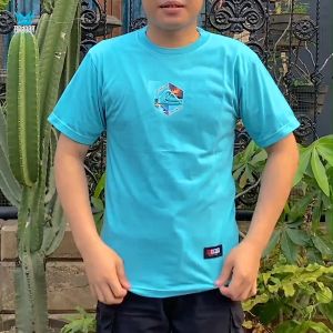PROMO 100RB 5 PCS Kaos Branded Distro Pria Wanita Semi Katun 24s Size M-L-XL-XXL-XXXL/ Kaos pria
